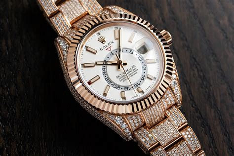 rolex diamond watch.